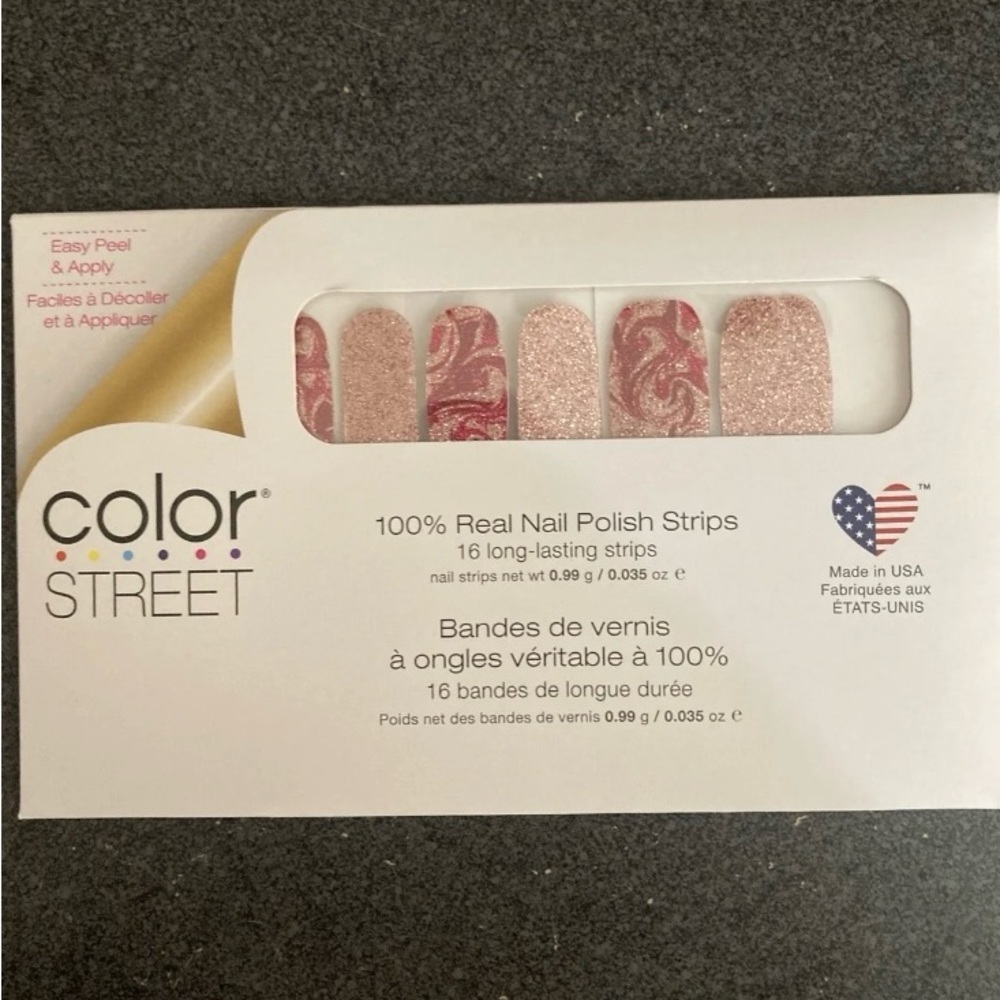 Color Street Nail Polish Strips Feeling Marble-ous